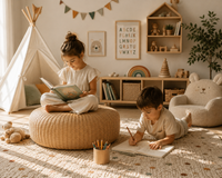 Pouf en Rotin Naturel | COXIA