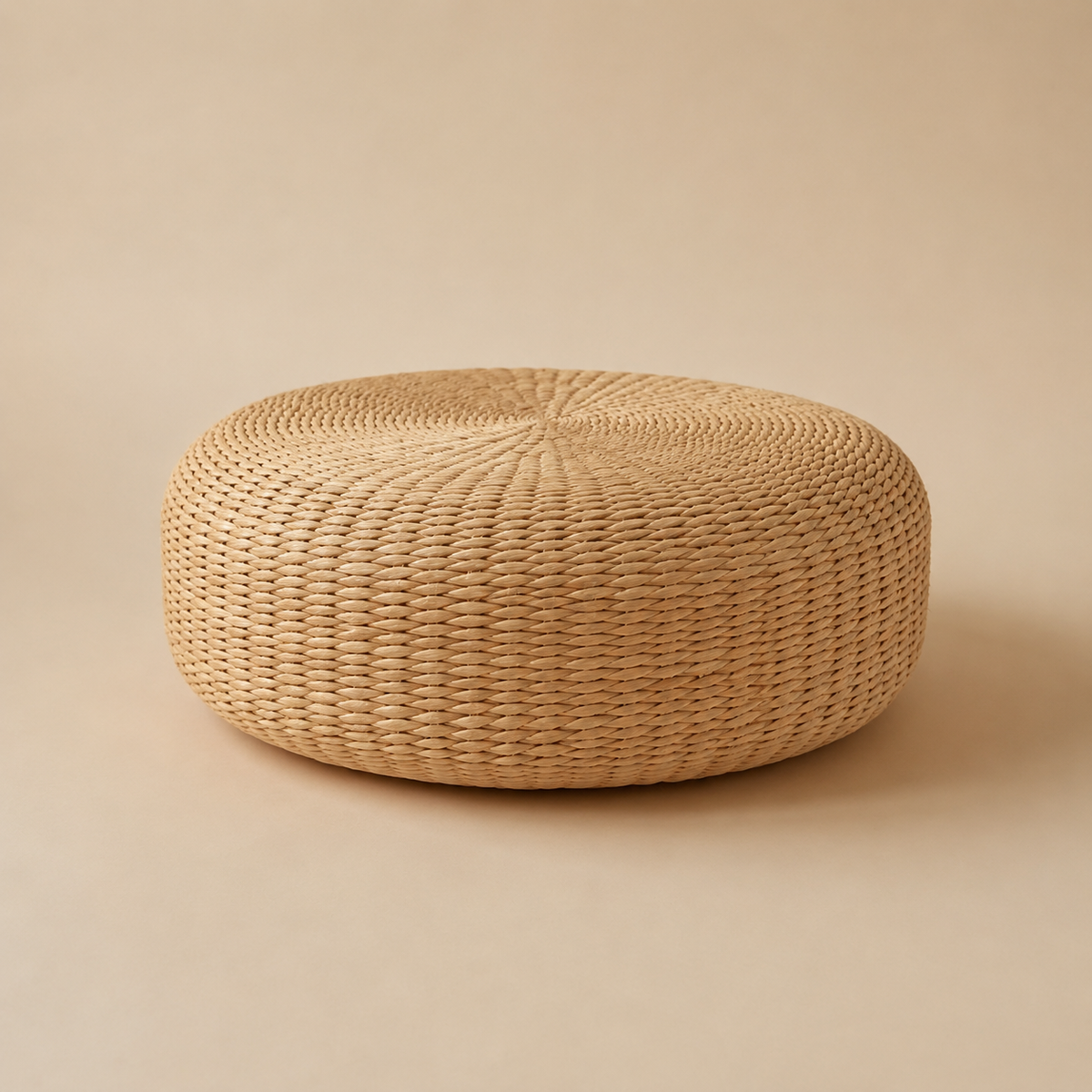 Pouf en Rotin Naturel | COXIA