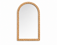 Miroir mural en rotin design arche | ARCHI