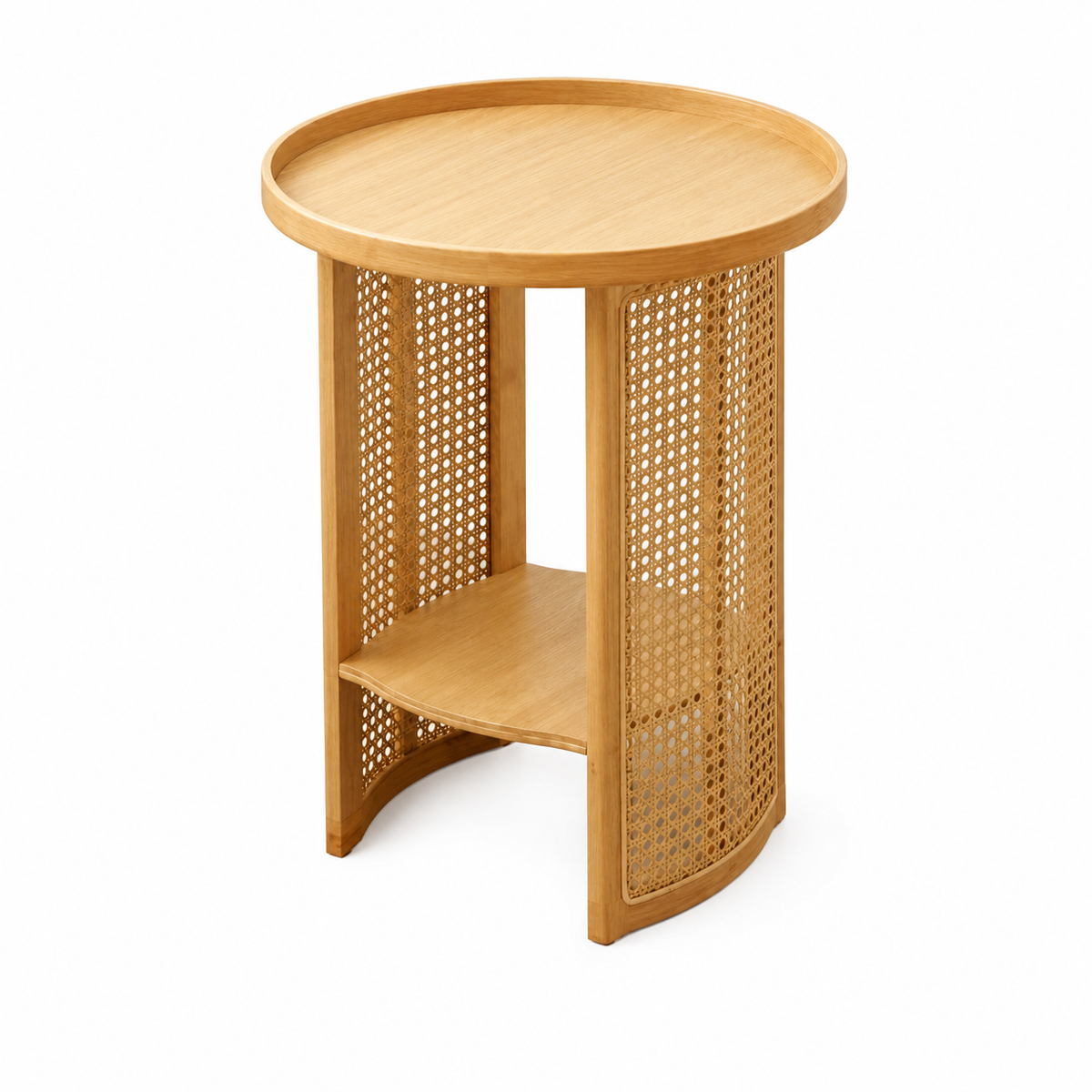 Table basse en rotin naturel | TEIA