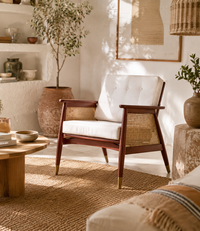 Fauteuil rotin style japonais | KIO