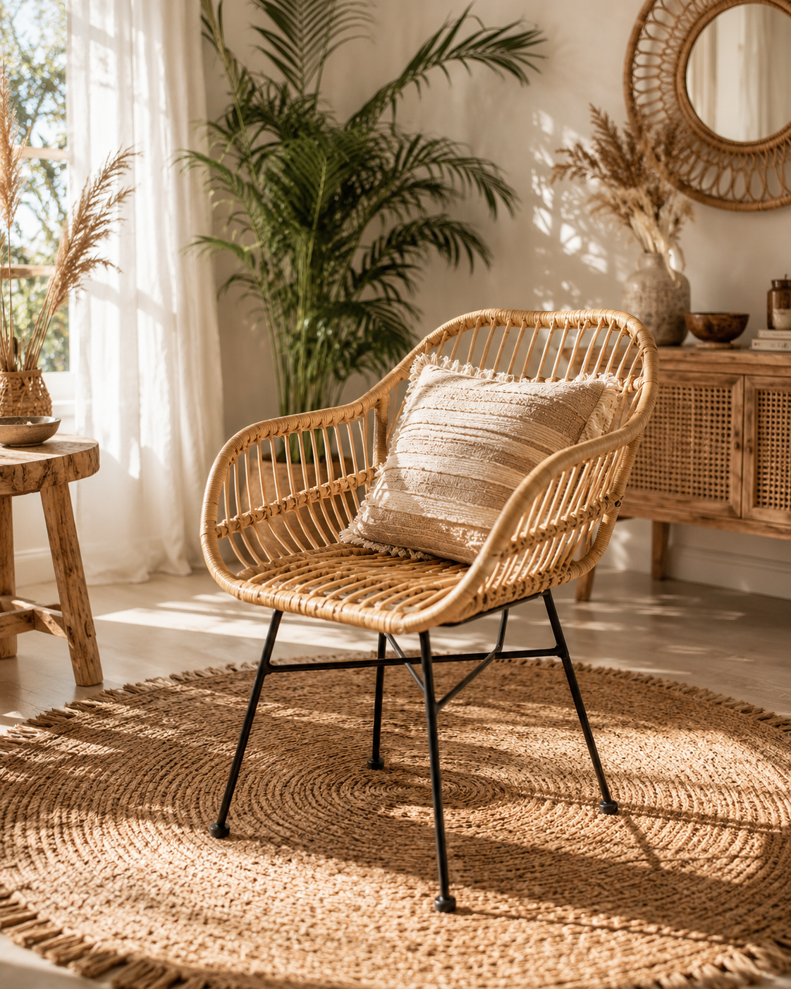 Chaise en Rotin naturel | NORI
