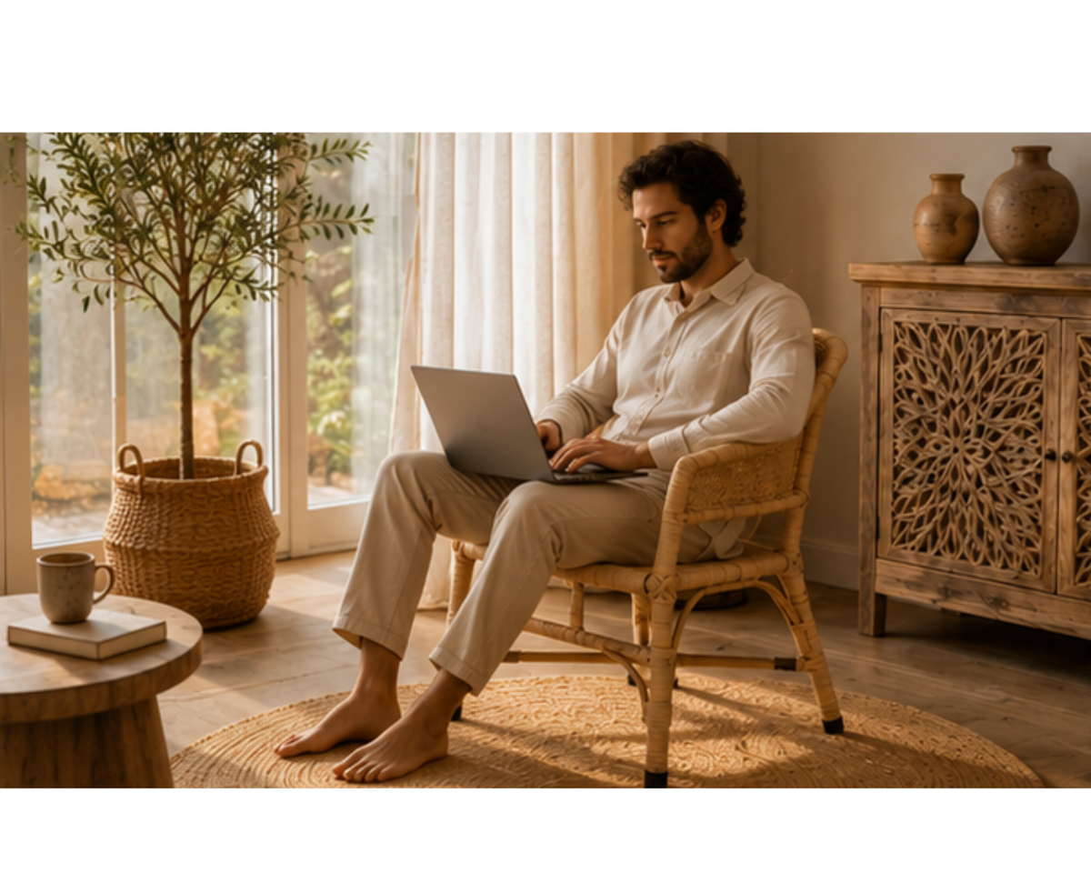 Chaise en rotin naturel style intemporel | BALI