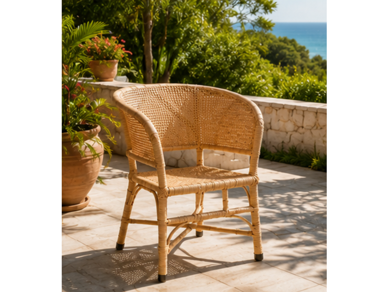 Chaise en rotin naturel style intemporel | BALI